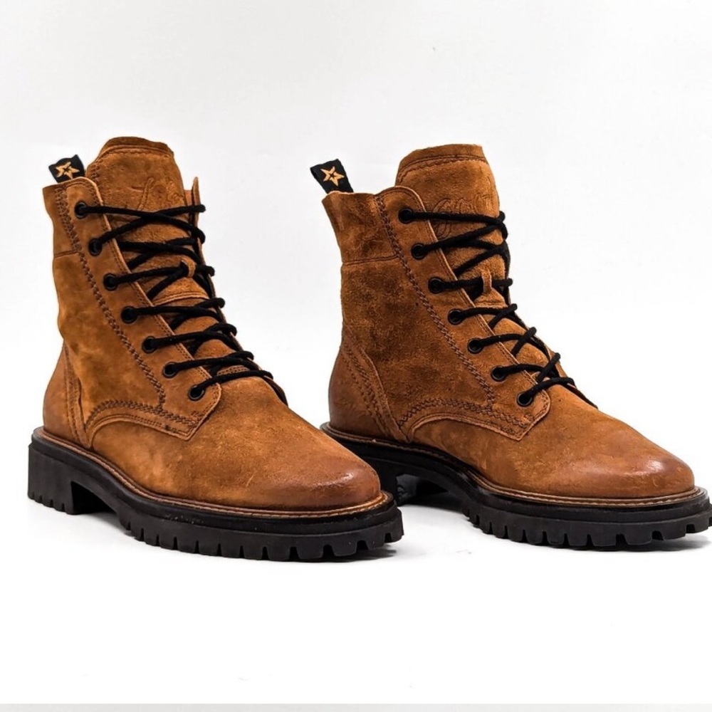 Paul Green Tan Leather Women's Boots